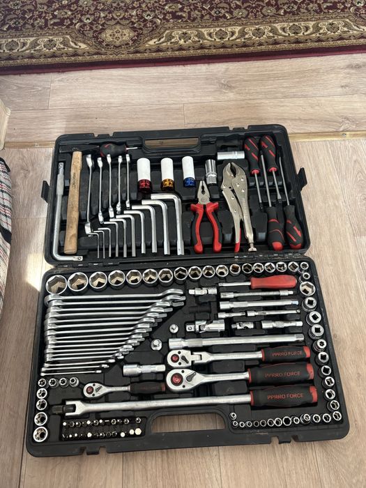 Ключ набор 124 предметов