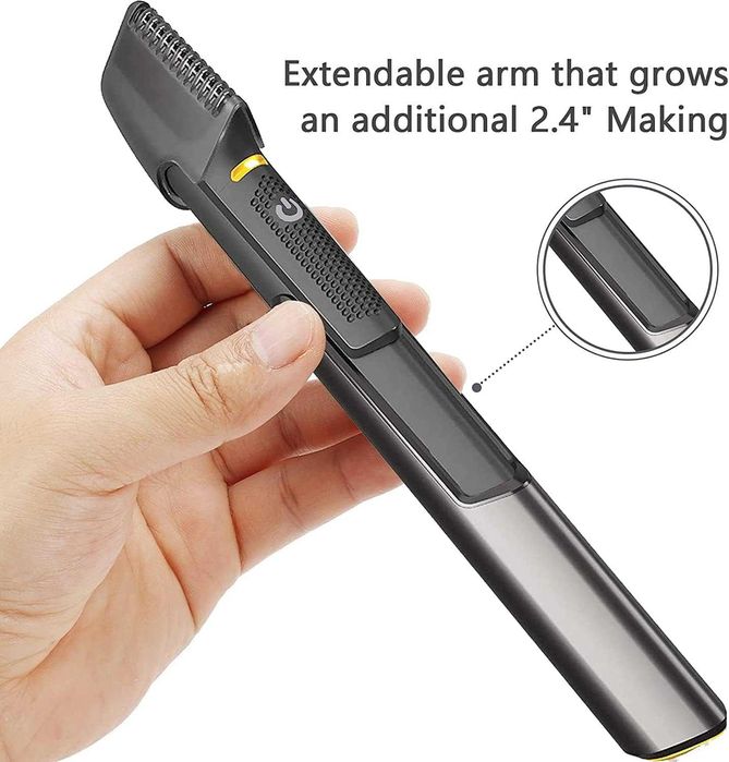 Aparat de tuns barba si parul 5-in-1 cap extensibil reincarcabil USB