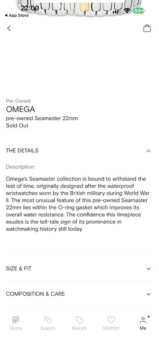 Оригинален часовник Omega