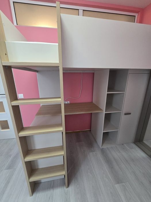 Детско двуетажно легло 90/200