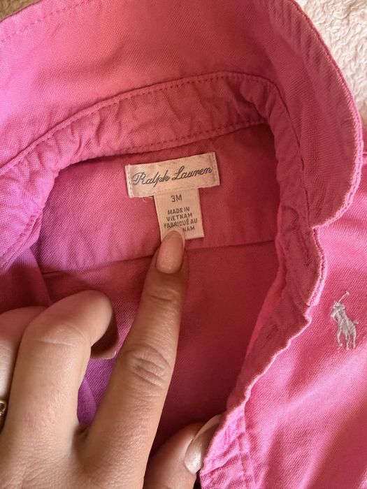 Рокля Polo Ralph Lauren 3 месеца