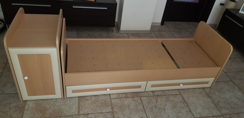 Детско легло с шкафче