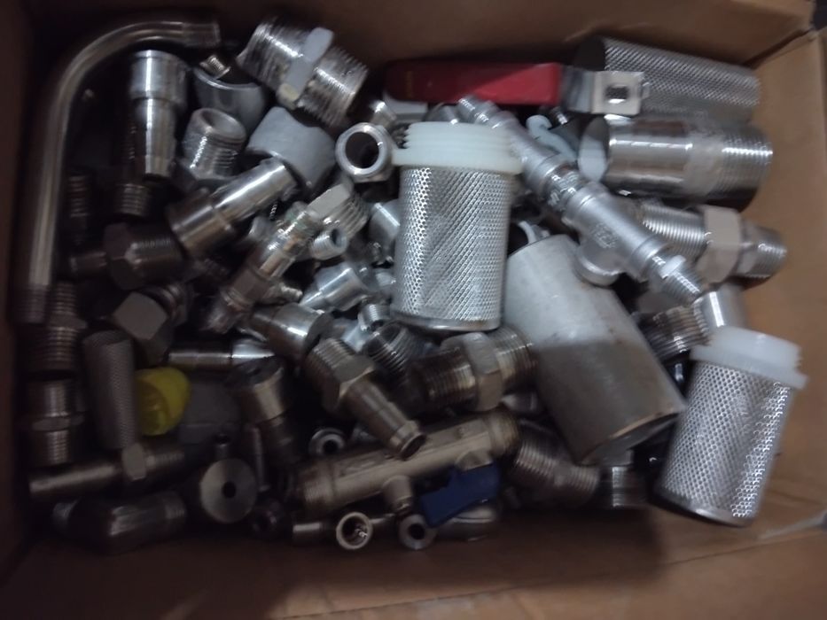 Robineti ,mufe rapide,fitunguri inox 316 diferite marimi