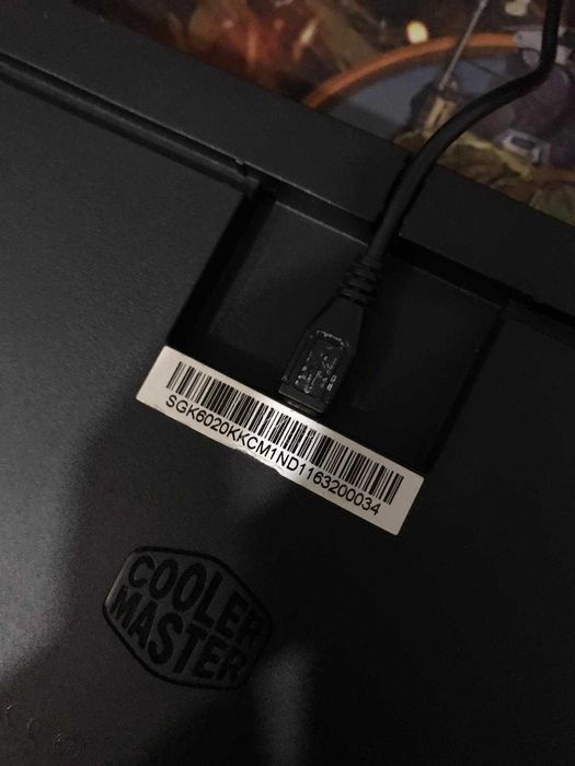 Tastatura gaming Coler MasterKeys Pro L RGB switch-uri maro