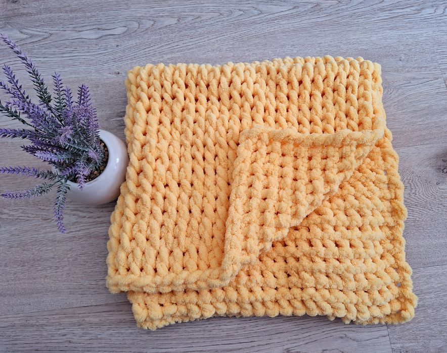 Бебешко одеяло- ръчно изработено ,ALIZE  Puffy