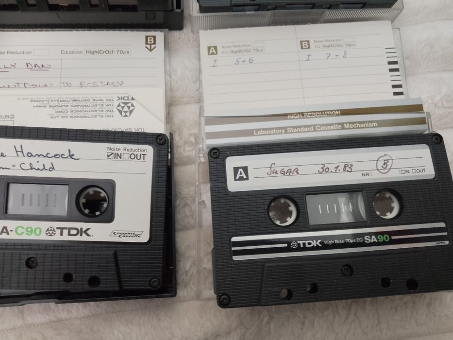 Casete audio, mini colecție. TDK SA-C 90, Pink Floyd.