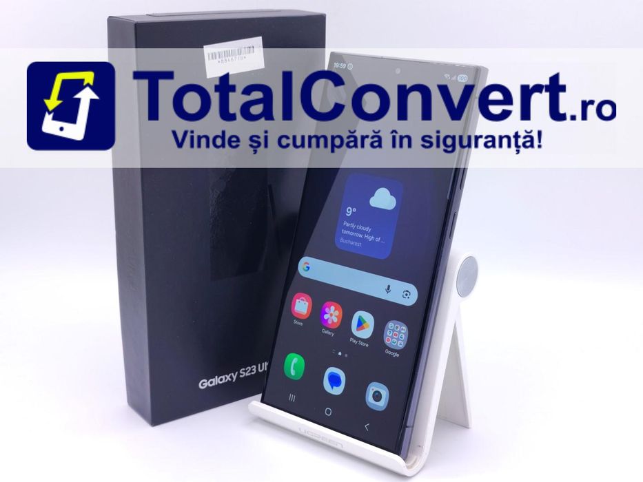 Samsung S23 Ultra 512GB Phantom Black 12GB, Garantie 24 luni | #D88467