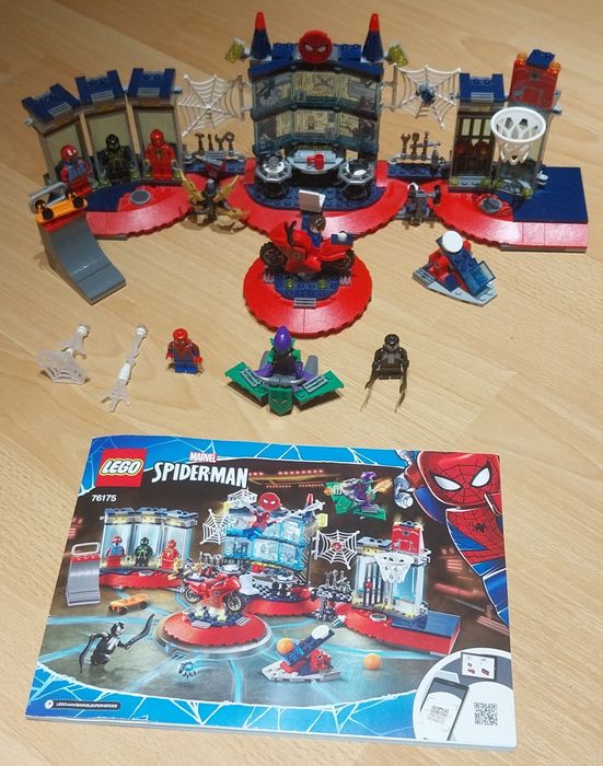 LEGO Super Heroes - Spider Man Atac la adapostul paianjenului 76175