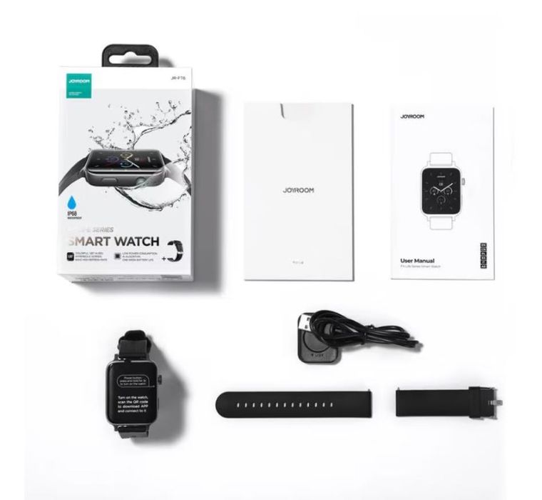 Smartwatch Joyroom JR-FT6 Fit-Life 1.85 Inch Negru