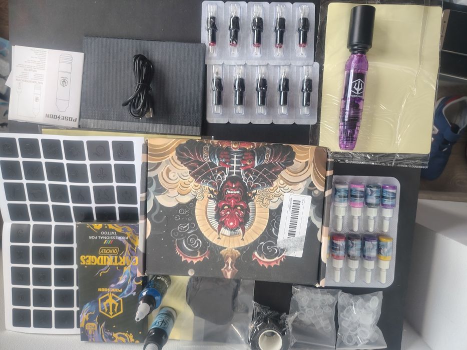 Set complet aparat tattoo nou