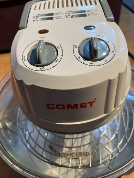 cuptor cu convecție halogen si friteuza 2 n 1, model Comet JL-9501 TU,1260W