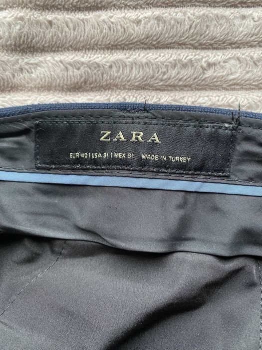 Мъжки костюм от сако и панталон Зара