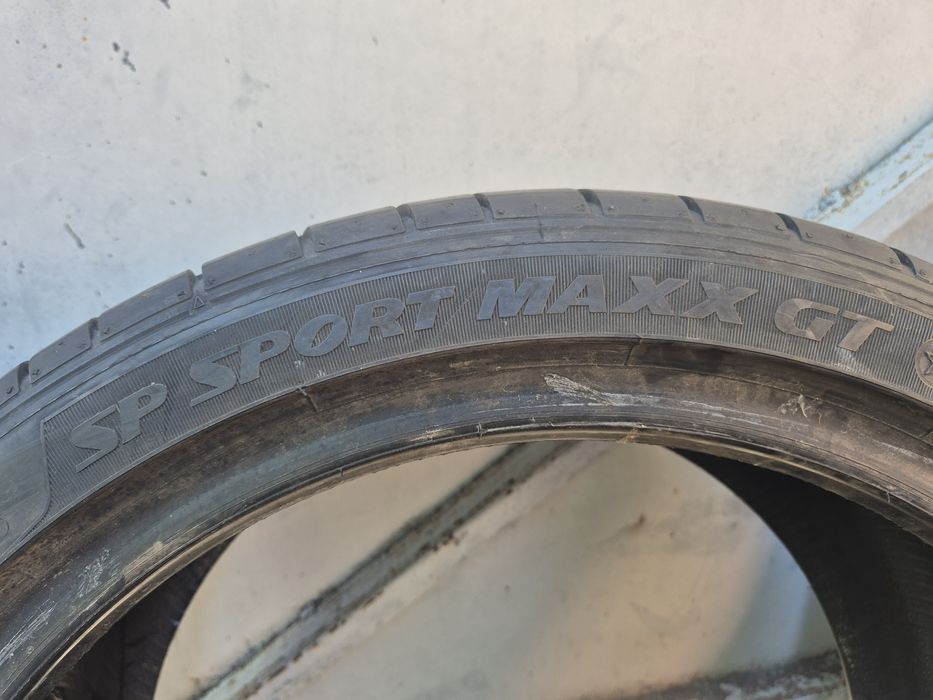 2бр летни гуми Дънлоп/ 275-35-19/ 2021г/ 7мм грайфер/ Ръмфлат/