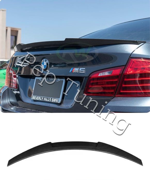 Задел лип спойлер M4 стил за BMW F10 lip spoiler добавка dobavka