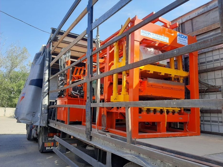 Вибропресс для производства брусчатки и сплитерных блоков