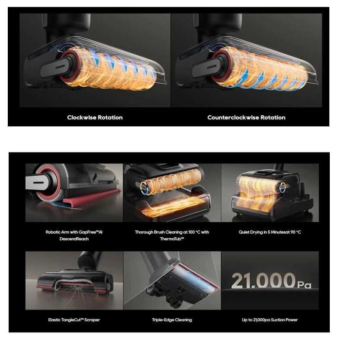 Прахосмукачка за Сухо и Мокро Почистване Dreame H15 Pro