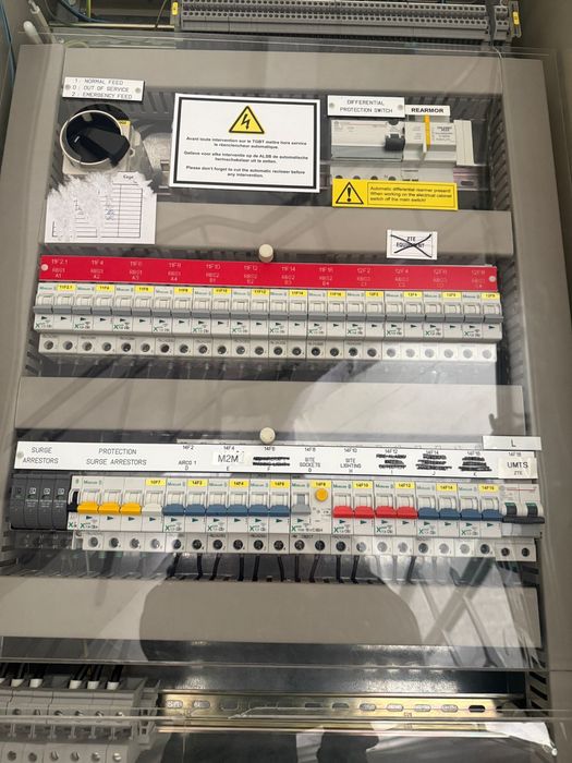 Panou electric cu toate componentele