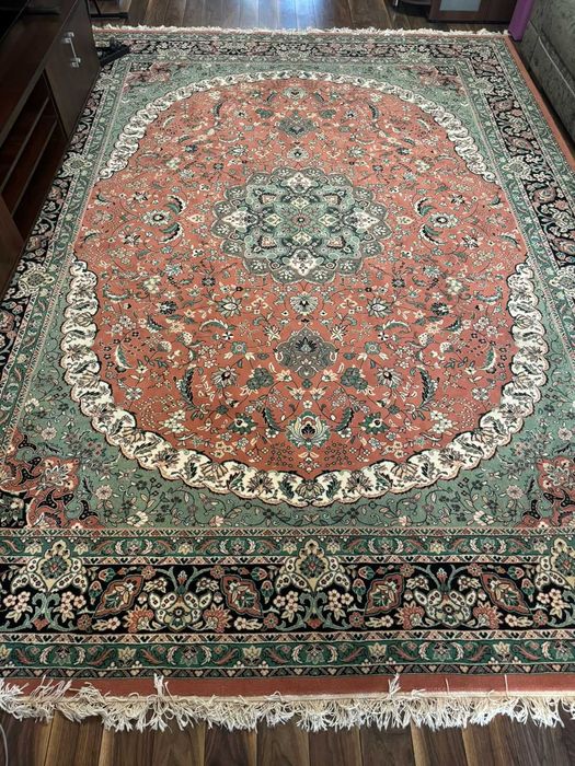 Натуральный Ковер 3*4 шерстяной б/у