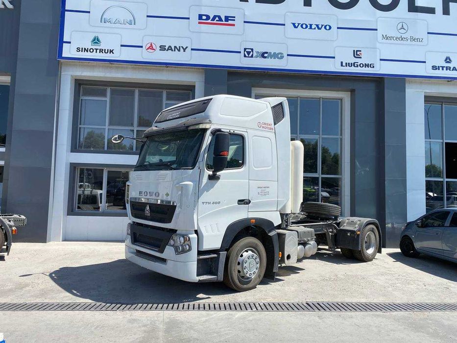 Тягач Howo T7H 4x2 CNG газли, подушкали, AMT, ретардерли, Ориент Озод