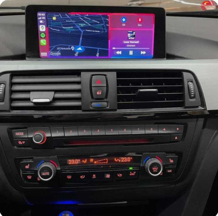 Navigatie Android CarPlay BMW seria 4 F32 2013-2019