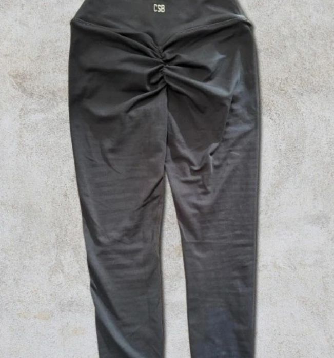 Colanți CSB Serenity Scrunch M negri