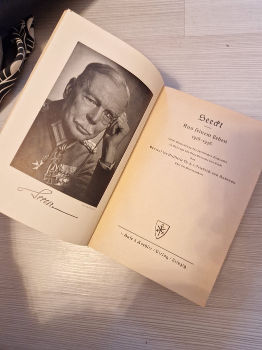 Seeckt carte istorica germana de razboi