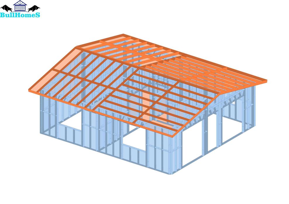 Къща,Бунгало,Бунгала,Сглобяеми къщи,Преместваеми,Модулни,Жилищни- 56м²