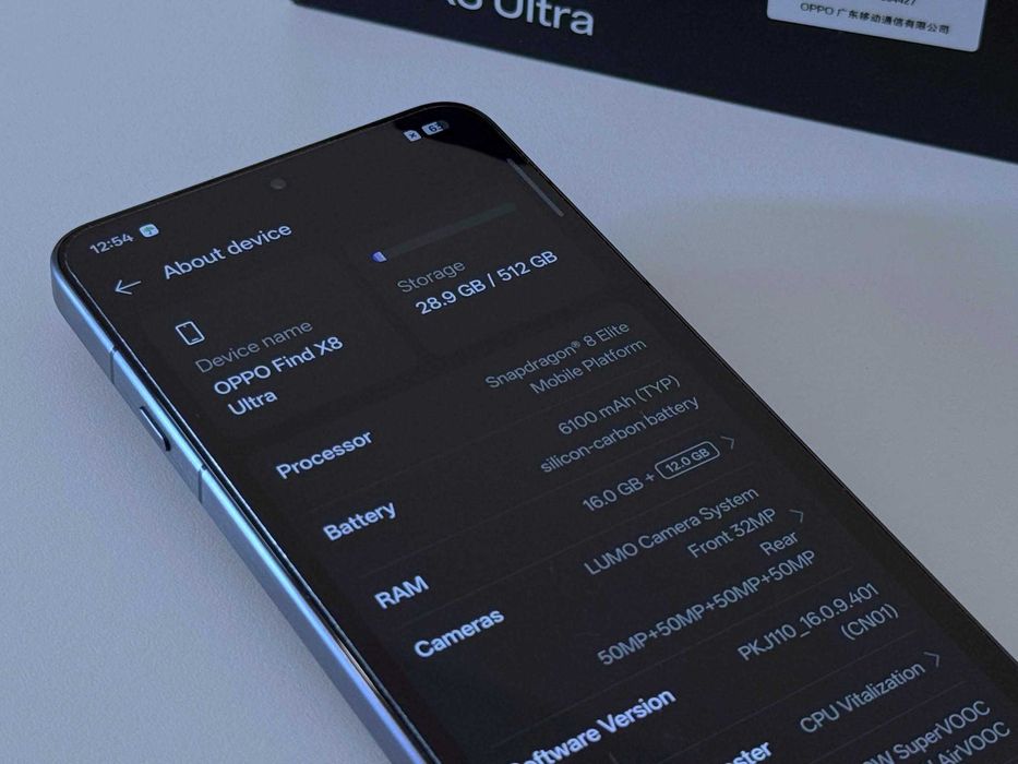 Бартер! Като НОВ! Oppo Find X8 Ultra 512/16GB Matte Black (Черен)