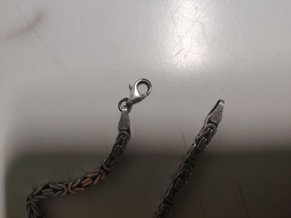 Продам серебро, плетение лисий хвост