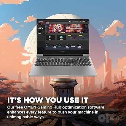 HP Omen 16.1"  2K 240Hz i7-14650HX DDR5 16GB SSD 512GB RTX 5060 8GB
