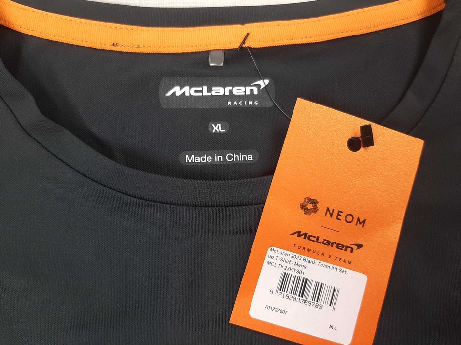McLaren Racing Team T-Shirt - Оригинална мъжка тениска р-р XL