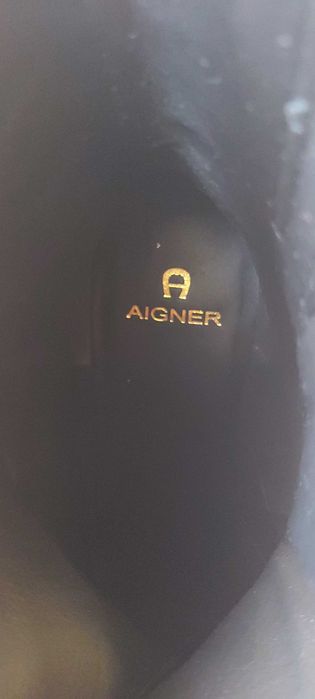 Botine negre Aigner
