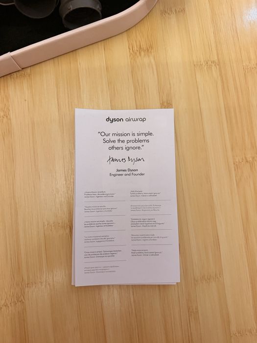 Dyson Airwrap – roz, albastru și portocaliu