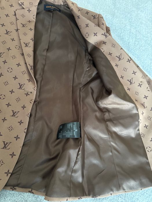 Louis Vuitton sacou dama maro marimea S blazer original deosebit