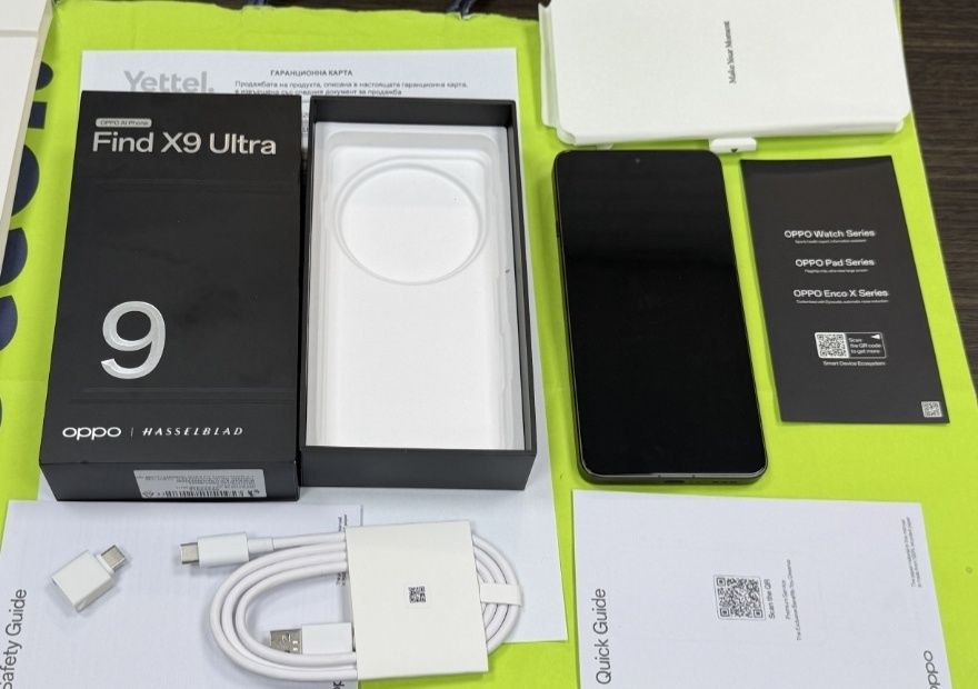Oppo find x9 ultra гаранция 3 год за Варна ини