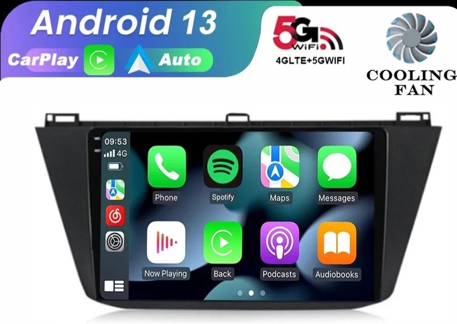 Мултимедия VW TIGUAN 2016+ навигация андроид android тигуан