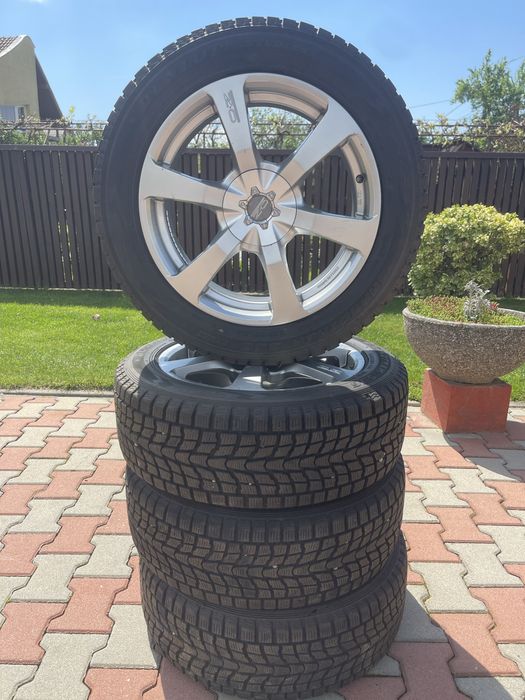 Jante O.Z cu cauciucuri Dunlop de iarna