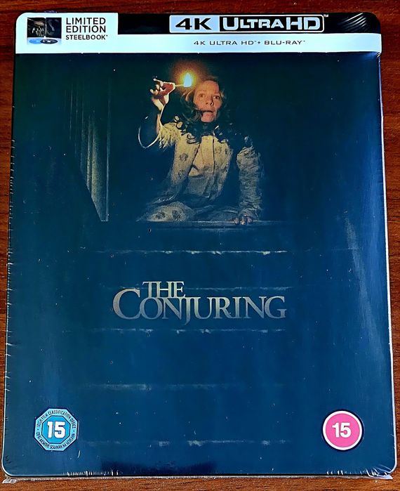 Vand steelbook The Conjuring 4k+BD, sigilat
