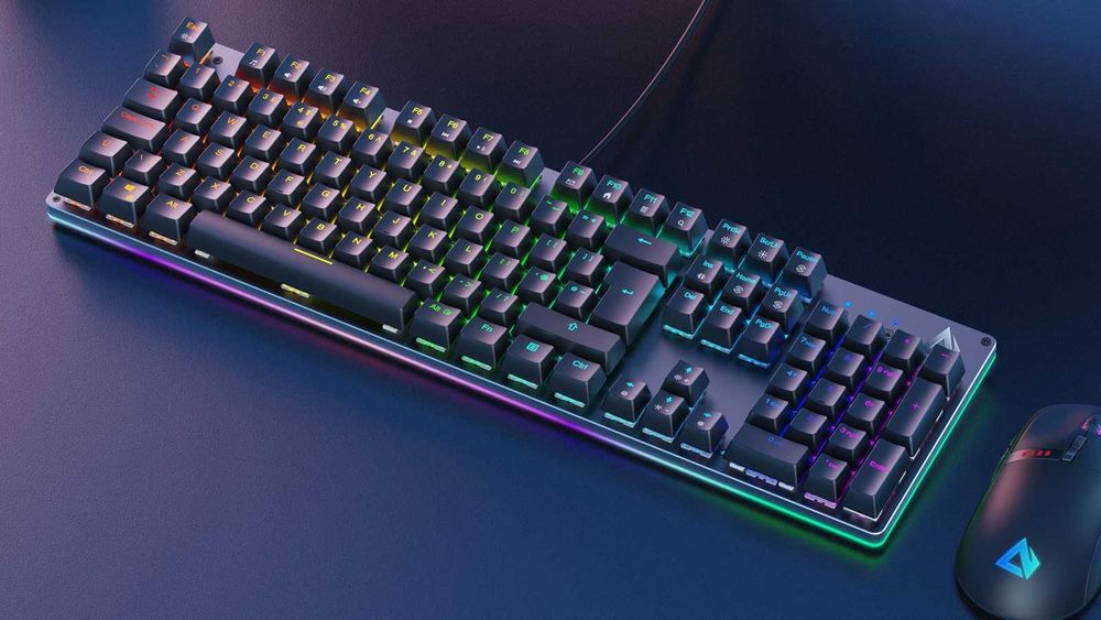 Механична геймърска клавиатура Aukey KM-G12