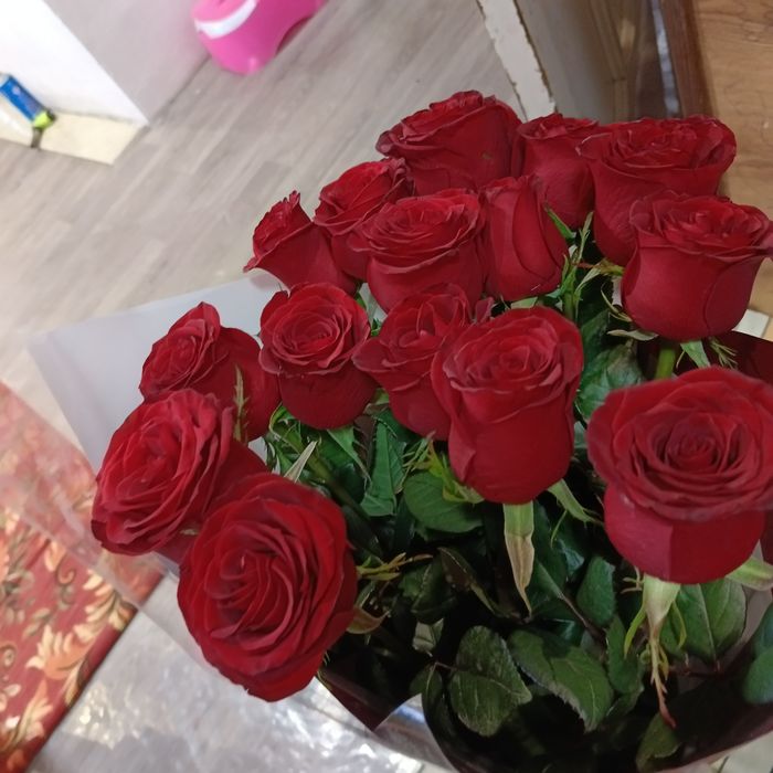 15штук 1м Роза гүл 15.000тг