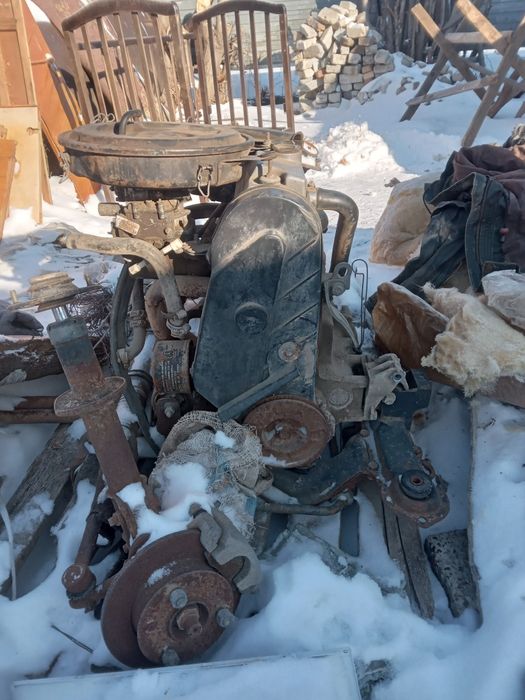 двигатель ока в сборе с кпп