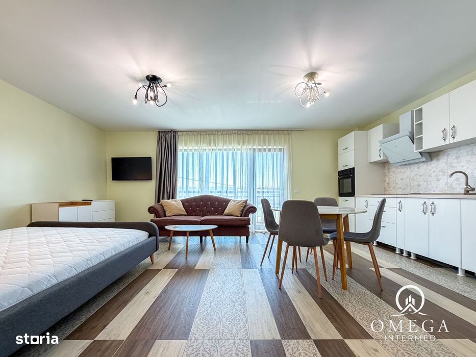 Apartament 1 CAMERA modern, 40mp Parcare privata Frumoasa