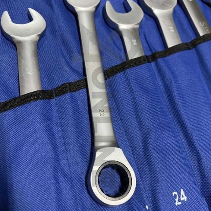 Комплект звездогаечни тресчотни ключове 8 - 32 мм 13 части StahlMayer