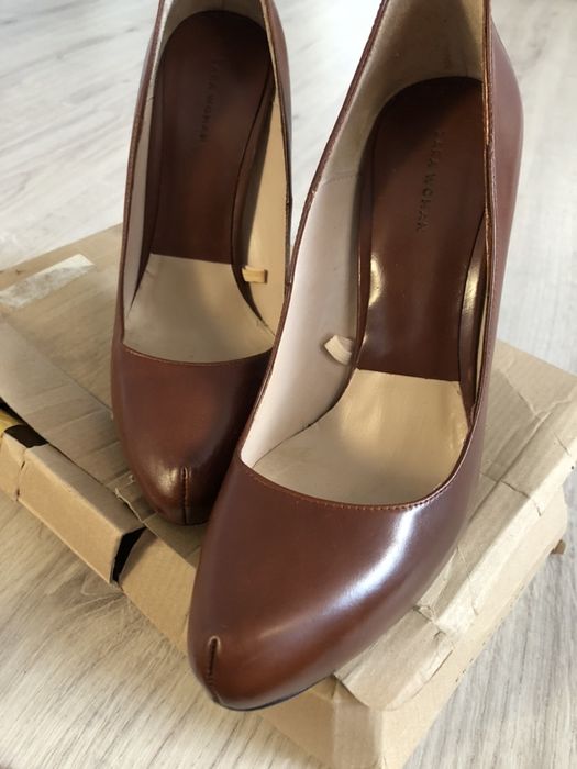 Обувь туфли кожаные