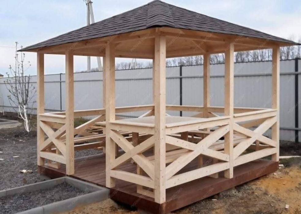 Foișoare, terase, magazii, pergole, căsuțe etc