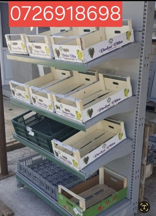 Super oferta Vând rafturi metalice pentru magazine, depozite sau super