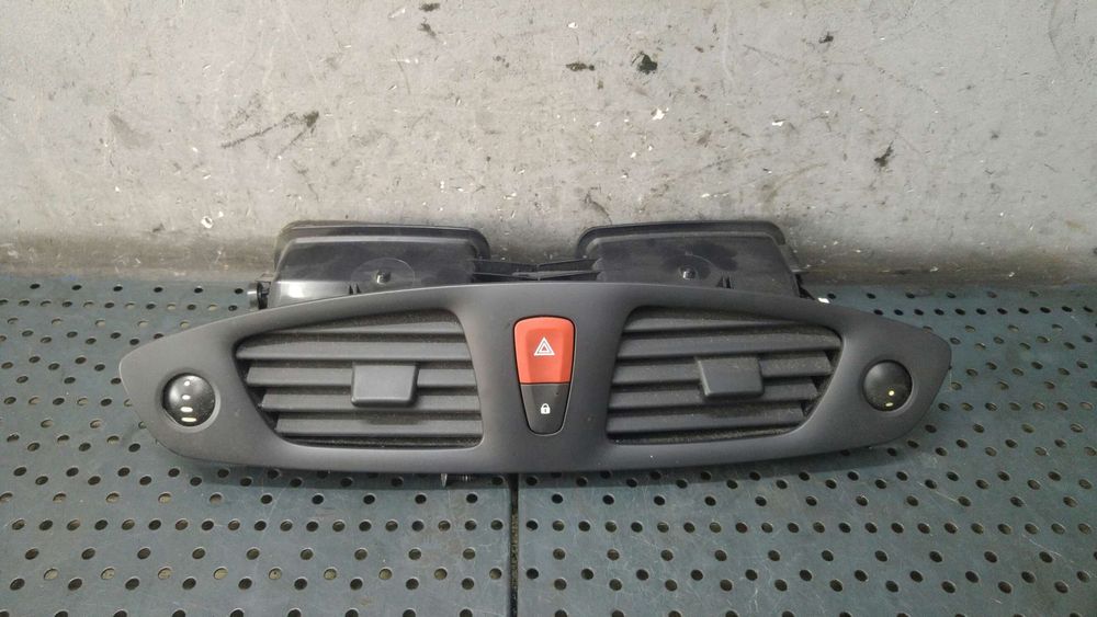 Grile aer bord centrale cu buton avarii renault scenic 3 jz0 1 682600031