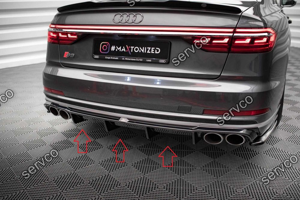 Pachet prelungiri Body kit tuning Audi S8 D5 2020- v1 - Maxton Design