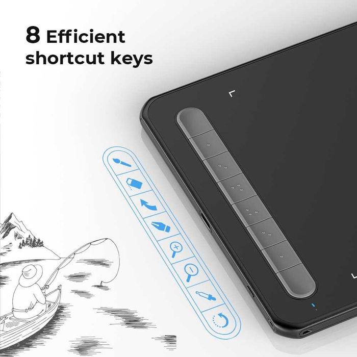 Новинка! Графический Планшет Xp-Pen Deco MW Беспроводной Черный