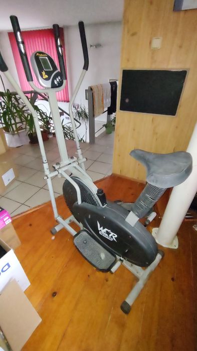 Bicicleta eliptica fitness multireglabila